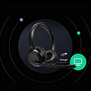 Auriculares Inalámbricos Bluetooth 2.4G, Reducción de Ruido ENC, Alta Fidelidad, Largo Alcance, 20H de Batería, con Adaptador para Oficina y Negocios - Product Image 6