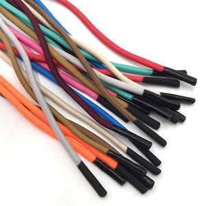 7mm 8mm Polyester Drawcord Round Cord Colorful Drawstring Rope Drawtstring Cord for Shoes Garments Packaging With Drip Head - Product Image 4