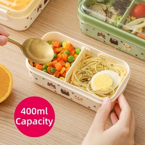 Support Oem Creative <b>Lunch</b> <b>Box</b> Cute Cartoon <b>Compartment</b> Take Out Container Food Kitchen <b>Lunch</b> <b>Box</b> for Adults & Kids - Product Image 1