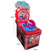Simulateur de boxe électronique à monnayeur, machine de force et de puissance de frappe pour parcs d'attractions et centres de divertissement familial (FEC), adultes et enfants