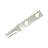 WZUMER 2 cosses de câble de compression de connexion en cuivre à double trou de 120 mm pour borne de fil