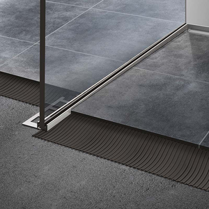 Profils <span class=keywords><strong>de</strong></span> carreaux <span class=keywords><strong>de</strong></span> verre <span class=keywords><strong>de</strong></span> <span class=keywords><strong>douche</strong></span> en acier inoxydable personnalisés pour la décoration <span class=keywords><strong>de</strong></span> mur et <span class=keywords><strong>de</strong></span> sol - Product Image 2