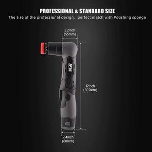 <span class=keywords><strong>Polisseuse</strong></span> de voiture sans fil 12V mini RO/DA, élimine les micro-rayures, vitesse réglable avec 1 batterie - Product Image 4
