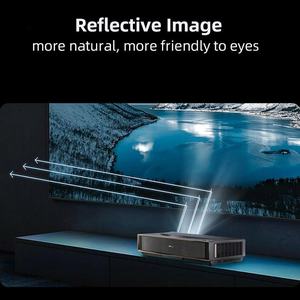 Projecteur <span class=keywords><strong>Hisense</strong></span> S1 Pro 4K, projecteurs laser triple RGB complets avec écran Fresnel, son DTS/Doby, objectif UST, vidéoprojecteur domestique - Product Image 4