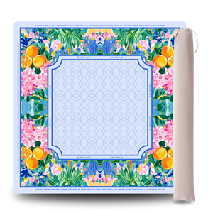 Rilis Terbaru Mahj & Vine 31.5x31.5" Alas Mahjong Neoprena Mewah untuk Perjudian Kasino & Permainan Poker Desain Portabel Tersedia di Stok - Product Image 1