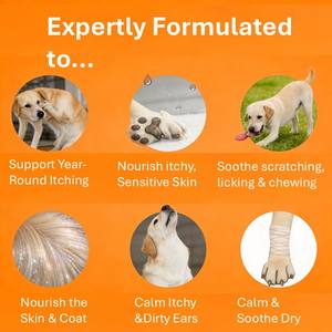 Champú Profesional Antimosquitos para Mascotas de Grado Veterinario, Elimina los Ácaros Demodex y Sarcopticos, Alivia la Picazón, Reduce la Caída del Pelo y la Inflamación - Product Image 3