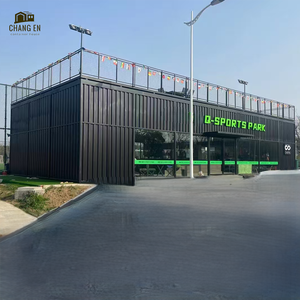 Contenedor <span class=keywords><strong>de</strong></span> acero modular prefabricado <span class=keywords><strong>de</strong></span> dos pisos DYCE1, diseño <span class=keywords><strong>de</strong></span> paquete plano para uso en exteriores, <span class=keywords><strong>material</strong></span> <span class=keywords><strong>de</strong></span> panel sándwich - Product Image 1