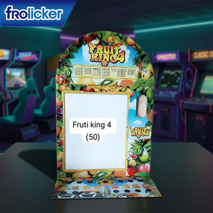 Nouvelle machine de jeu d'arcade à monnayeur FRO FRO-FK4 Fruit King 4 Mario Racing Crane Machine, avec cabinet métallique, en plastique, prise US, garantie 12 mois - Product Image 3