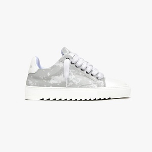 Baskets décontractées pour femmes, style designer, effet vieilli, avec <span class=keywords><strong>lacets</strong></span> asymétriques rose et blanc, à plateforme, chaussures de marche tendance pour femmes - Product Image 5