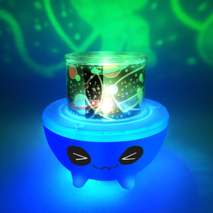 Kid Cute 3D Lámpara de noche Led Ocean Proyector estrellado Led Luz de noche Constelación Proyección galáctica Rotación Nebulosa Luz - Product Image 5