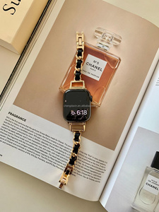 <span class=keywords><strong>Correa</strong></span> de Reloj de Cuero para <span class=keywords><strong>Apple</strong></span> <span class=keywords><strong>Watch</strong></span>, Serie Negra, Moderna, para <span class=keywords><strong>Apple</strong></span> <span class=keywords><strong>Watch</strong></span> - Product Image 5