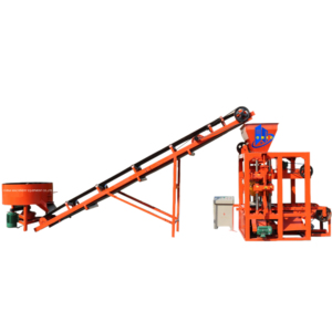 Máquina Automática para Fabricar Ladrillos de Hormigón QT4-23/24 de Alto Rendimiento y Bajo Costo, con Bomba y Engranaje, Planta de Producción de Alta Capacidad - Product Image 1