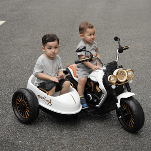 Moto électrique rechargeable de haute qualité pour enfants, avec side-car, fabriquée en Chine, à prix abordable - Product Image 2