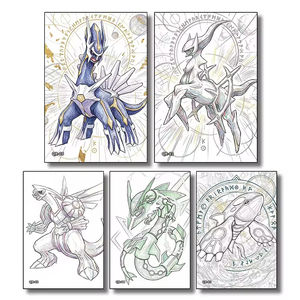 Nouvelles cartes de collection rares Eif Baby, figurines d'anime, boîtes mystères, art de <span class=keywords><strong>dessin</strong></span> au trait <span class=keywords><strong>Pokémon</strong></span>, boîte booster, jeux de société - Product Image 5