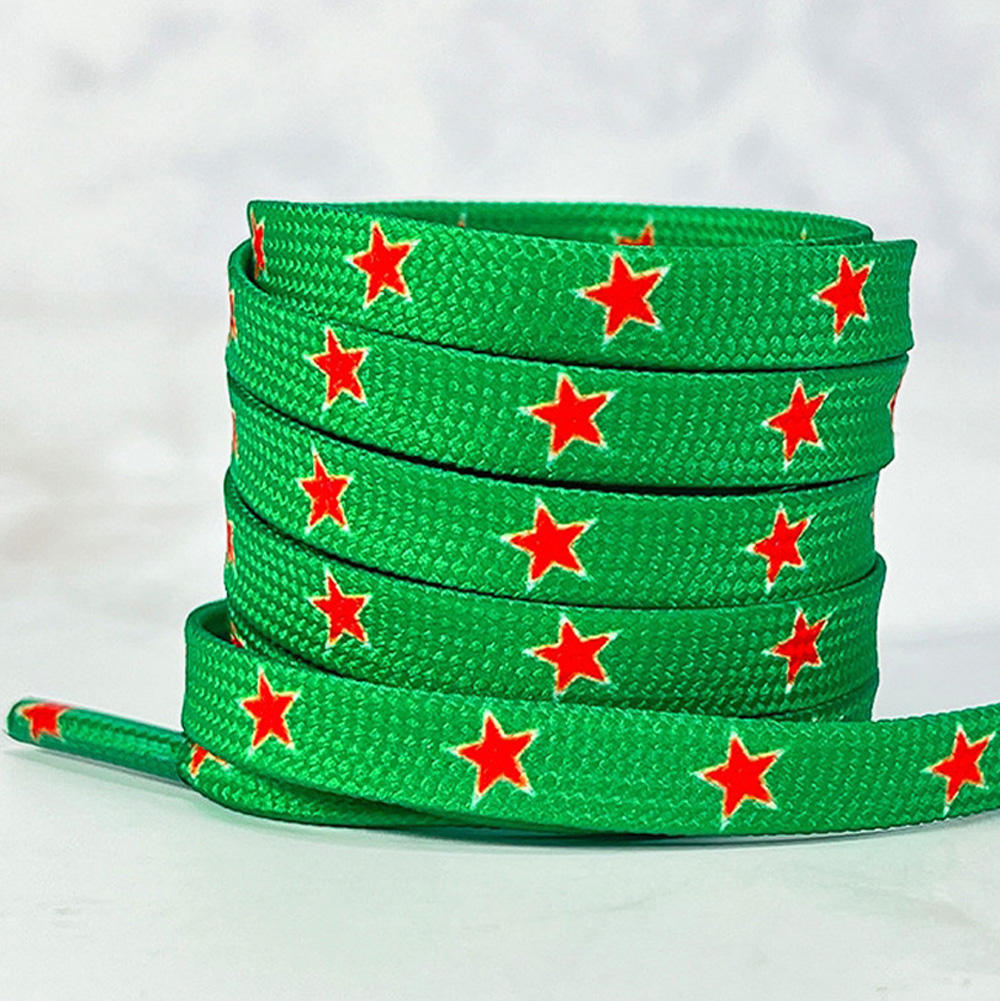 Fondo verde estrella roja