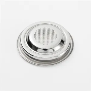 Cesta de filtro de acero inoxidable de 58mm, accesorios para máquina de café Espresso, tazones de café en polvo, nuevo estilo