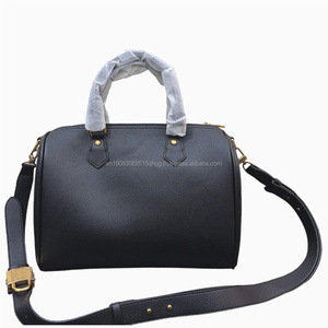Men's Classic Branded Messenger <b>Bags</b> Luxury Designer <b>Black</b> Leather <b>Small</b> Duffle Hand <b>Bags</b> for Men Lves with Lock - Product Image 4