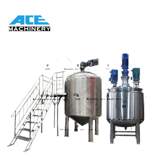 Réservoir en acier inoxydable Ace 500L avec agitateur 1.5Kw Ss316 Palette de mélange - Product Image 3