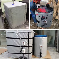 220V 1000L Silicone Caoutchouc Électrique IBC Chauffage Veste Fourre-Tout Réservoir Couverture