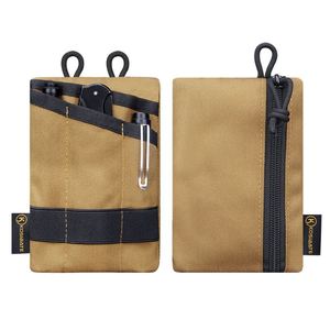 Cartera Táctica EDC con Clip para Cinturón - Organizador de Monedas y Herramientas, Tarjetero Delgado de Metal con Bloqueo RFID, Clip para Billetes para Hombres, para Actividades al Aire Libre - Product Image 3