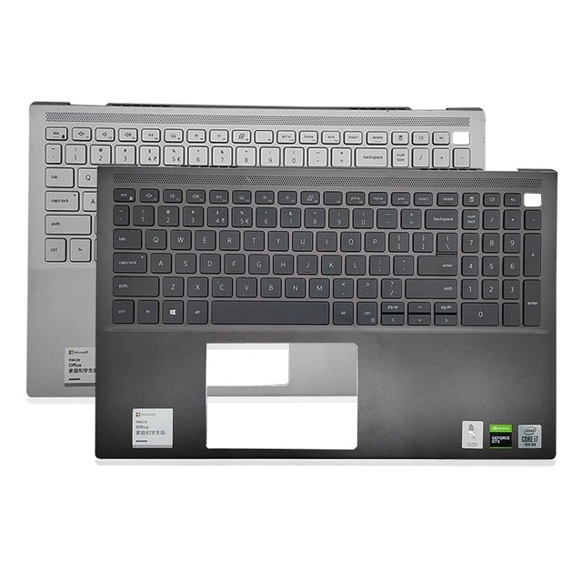 Laptop LCD Back Cover PalmRest for Inspiron 7000 Series (7500/7501) Compatible with BR/US/RU/US Keyboard Layouts