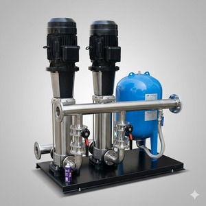 Bomba de Agua Centrífuga Vertical Multietapa <span class=keywords><strong>CDL20</strong></span> de 7.5 HP, Alta Presión, Hierro Fundido y Acero Inoxidable, para Edificios Comerciales, Venta al Por Mayor - Product Image 4