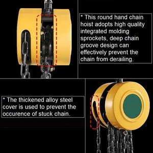 Trung Quốc Nhà máy làm cho 2ton 3ton 5ton 10ton 20ton 30ton giả mạo thép hợp kim Lift Hook chuỗi khối - Product Image 4