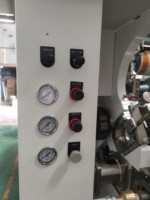 Machine de plastification compacte sans solvant pour sacs en plastique avec système PLC pour usage local
