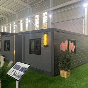 Casa Container Espandibile Ecologica Prefabbricata Bianca Modulare Portatile Pieghevole Economica per Campeggio e Abitazione - Product Image 6