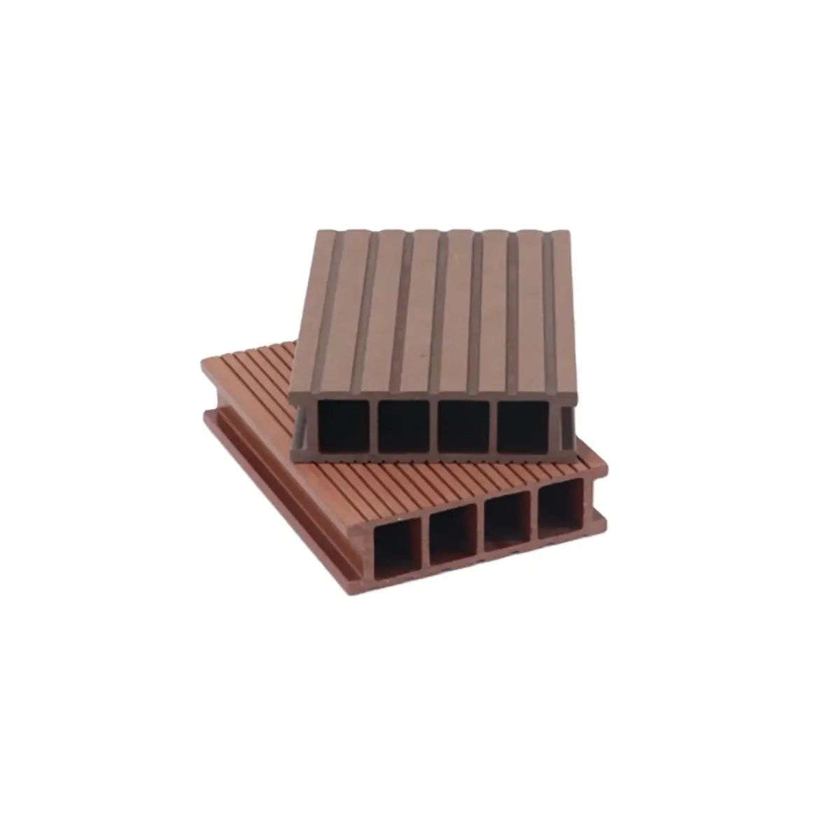 WPC Outdoor Hollow Flooring Fireproof Decking PVC Board