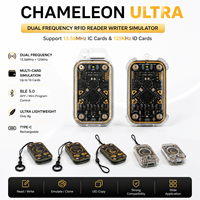 Mini simulateur de carte RFID Chameleon Ultra, émulateur IC/ID double fréquence, lecteur-graveur portable pour accès intelligent aux ascenseurs et hôtels