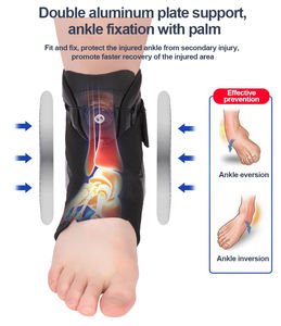 Medizinische orthopädische Fixierung bei Verstauchungen, Schmerzlinderung, verstellbare Knöchelstütze - Product Image 4