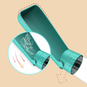 Botella de agua portátil para perros pequeños y grandes, a prueba de fugas, de alta capacidad, para mascotas, suministros para Labrador y Beagle - Product Image 3