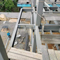PTH Conception personnalisée Structure en acier de construction 3 étages Bâtiment de structure en acier d'hôpital