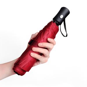 Promotion Ultraviolet Protection Wholesale Fully Automatic Folding Trifold Wind Resistant Outdoor Customized Logo/Color <b>Umbrella</b> - Product Image 1
