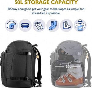 Échantillon Gratuit - Sac de Transport Parfait pour Bottes de Ski et Bottes de Snowboard Personnalisées avec Fond Extérieur Imperméable pour le Voyage - Product Image 5