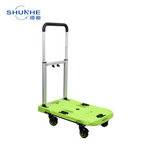 Carro de mano de plataforma de alta calidad, transporte de almacén, transpaleta de mano, carro plegable, Load90kgs Barrow - Product Image 1