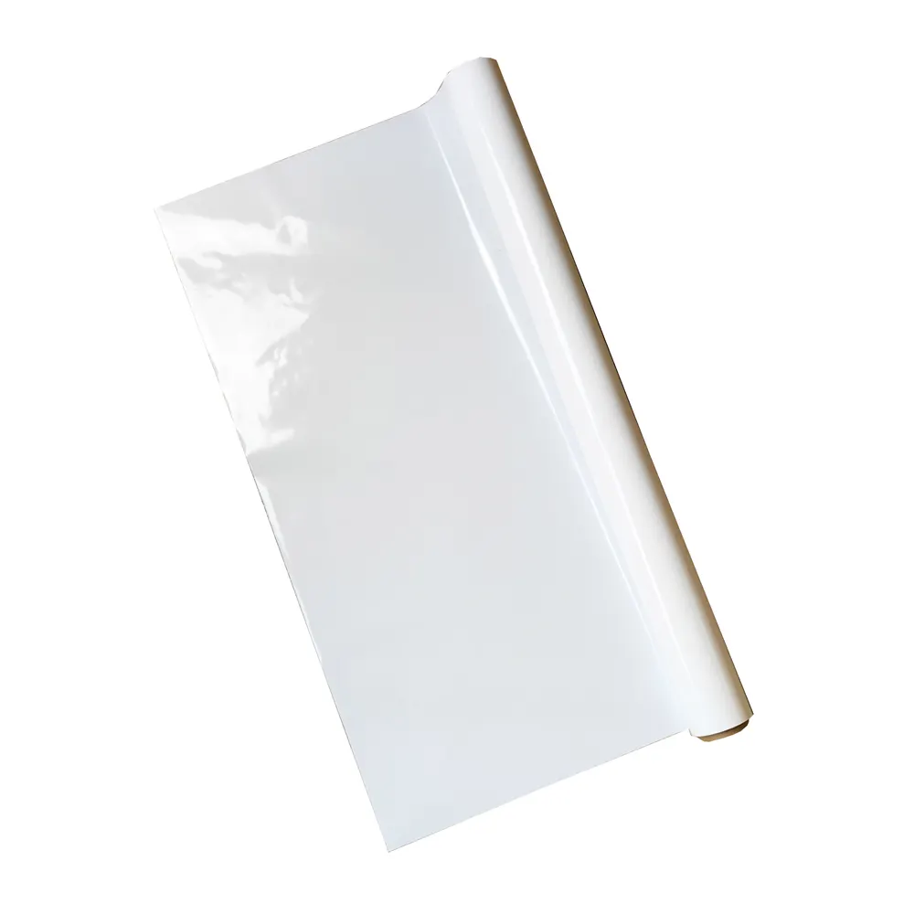 2024 nouveau effaçable à sec amovible réutilisable tableau blanc papier autocollant mural adsorption électrostatique tableau d'écriture rouleau de film