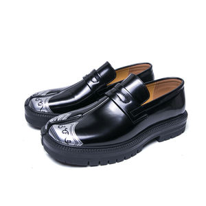 Chaussures Tabi personnalisées pour hommes et femmes, plates, respirantes, style ballerines à enfiler, bottes à bout fendu, mocassins Oxford, automne/hiver, bureau - Product Image 1