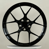 Einteilige 6061-T6 Satin-Schwarz Maßgefertigte Geschmiedete Aluminium-Legierung 18 19 20 21 Zoll 5x114,3 Autofelgen für Tesla Model 3 Y BMW G80 M3