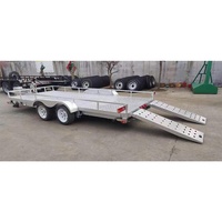 Remorque de transport de mini-excavatrice en aluminium 2,5T à vendre