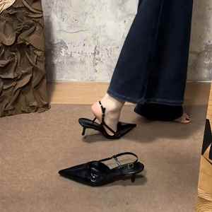 Chaussures à talons hauts pour femme, style français, bout pointu, plateforme basse, talon fin, nouvelle collection été 2026 - Product Image 5