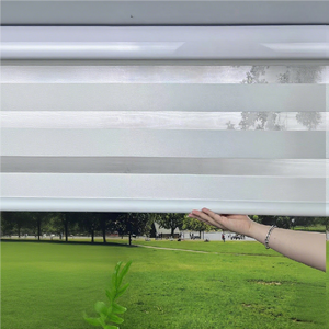 कारखाने थोक मूल्य बिक्री दिन और रात ज़ेबरा रोलर अंधा कॉर्लेस ज़ेबरा अंधा 3 "/4" वर्ग फासिया - Product Image 3