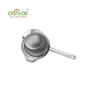 Morden Design Drinkware Stainless Steel <strong>Coffee</strong> Heater Pot Set <strong>Coffee</strong> <strong>Warmer</strong> Set with Lid and Long Handle - Product Image 4