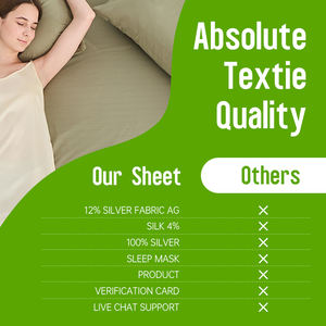 <span class=keywords><strong>Drap</strong></span> de lit de mise à la terre certifié CE, taille UK, 5% d'argent, respirant, amélioration de la qualité du sommeil, <span class=keywords><strong>drap</strong></span> de lit ajusté pour la mise à la terre pour un usage domestique - Product Image 2