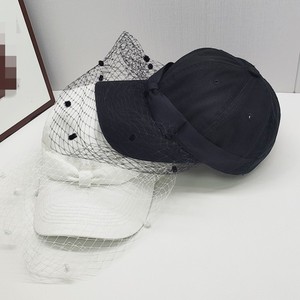 Berretto da Baseball da donna di ultima moda nero e bianco lavato in Denim cappello da sole con velo a rete stile <span class=keywords><strong>camionista</strong></span> - Product Image 6
