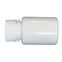 Flacon à pilules HDPE de 30ml certifié GMP-Bouchon à vis d'origine pour capsules de comprimés solides oraux (OEM en vrac)
