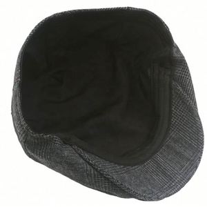 Wholesale Large Head Beret Flat Top Ivy <b>Hat</b> <b>for</b> Men Spring Autumn Winter Warm Knnited Cap Multiple Sizes <b>for</b> Casual Outdoor - Product Image 6