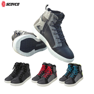 Scoyco Daily Wears <span class=keywords><strong>pas</strong></span> <span class=keywords><strong>cher</strong></span> belle Motocross vitesse équitation <span class=keywords><strong>moto</strong></span> Dirt Bike hommes décontracté bottes en cuir hommes chaussures <span class=keywords><strong>de</strong></span> sport - Product Image 2