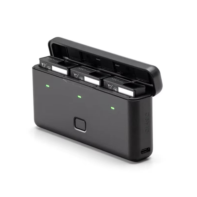 Osmo Multifunctional Battery Case 3 Portable Charging Storage Case for Action Camera Batteries and Memory Cards for Travel